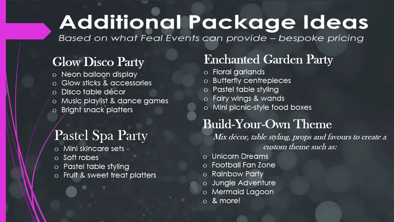 Party brochure page 8